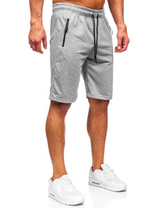 Pantalón corto de chándal para hombre gris Bolf JX806