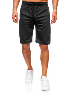 Pantalón corto de chándal para hombre negro Bolf JX802