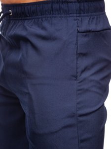 Pantalón corto deportivo para hombre color azul oscuro Bolf HH037