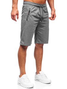 Pantalón corto deportivo para hombre color grafito Bolf JX505