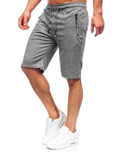 Pantalón corto deportivo para hombre color grafito Bolf JX512