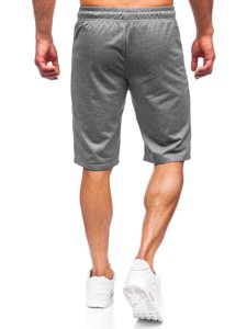 Pantalón corto deportivo para hombre color grafito Bolf JX512