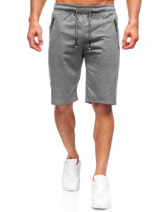 Pantalón corto deportivo para hombre color grafito Bolf JX512