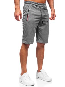 Pantalón corto deportivo para hombre color grafito Denley JX511