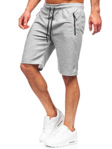 Pantalón corto deportivo para hombre color gris Bolf JX130