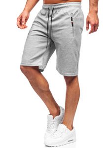 Pantalón corto deportivo para hombre color gris Bolf JX202