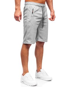 Pantalón corto deportivo para hombre color gris Bolf JX202