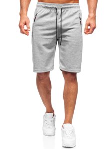 Pantalón corto deportivo para hombre color gris Bolf JX202