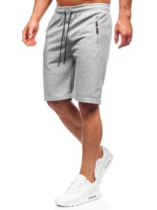 Pantalón corto deportivo para hombre color gris Bolf JX202