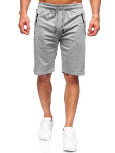 Pantalón corto deportivo para hombre color gris Bolf JX503