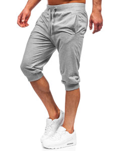 Pantalón corto deportivo para hombre color gris Bolf K10002