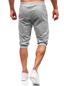 Pantalón corto deportivo para hombre color gris Bolf K10002