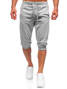 Pantalón corto deportivo para hombre color gris Bolf K10002