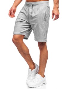 Pantalón corto deportivo para hombre color gris Bolf K10003