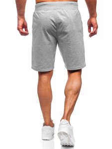 Pantalón corto deportivo para hombre color gris Bolf K10003