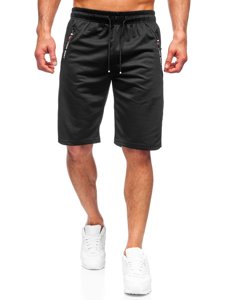 Pantalón corto deportivo para hombre color negro Bolf JX503