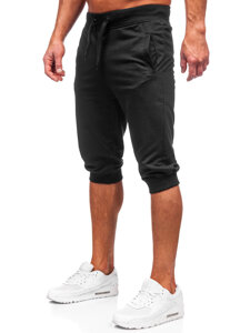 Pantalón corto deportivo para hombre color negro Bolf K10002