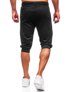 Pantalón corto deportivo para hombre color negro Bolf K10002