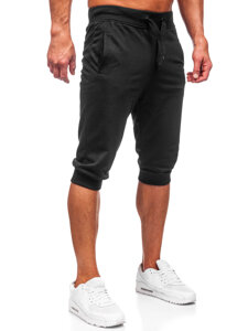 Pantalón corto deportivo para hombre color negro Bolf K10002