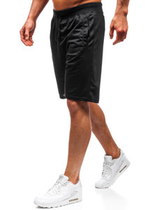 Pantalón corto deportivo para hombre negro Bolf DK01