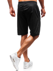 Pantalón corto deportivo para hombre negro Bolf DK01