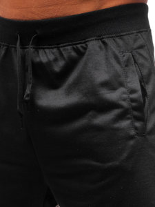 Pantalón corto deportivo para hombre negro Bolf DK01