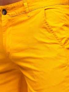 Pantalón corto para hombre color amarillo Bolf 1140