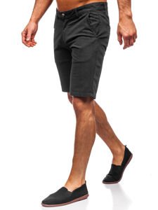 Pantalón corto para hombre color negro Bolf 1142