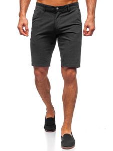 Pantalón corto para hombre color negro Bolf 1142