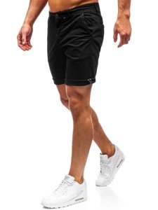 Pantalón corto para hombre negro Bolf 5919