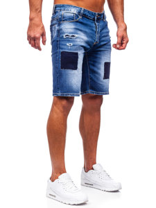 Pantalón corto vaquero para hombre azul Bolf MP0037B