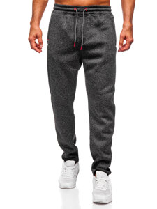 Pantalón de chándal forrado para hombre grafito Bolf Q1105