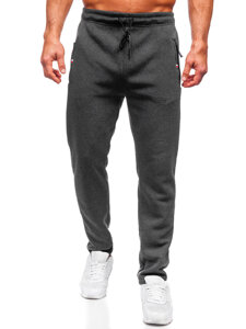 Pantalón de chándal grande para hombre antracita Bolf JX6216