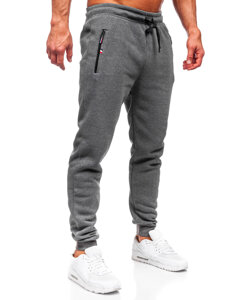 Pantalón de chándal grande para hombre gris Bolf JX6215