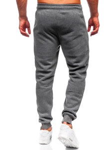 Pantalón de chándal grande para hombre gris Bolf JX6215