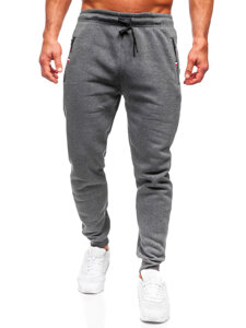 Pantalón de chándal grande para hombre gris Bolf JX6215