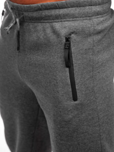 Pantalón de chándal grande para hombre gris Bolf JX9826