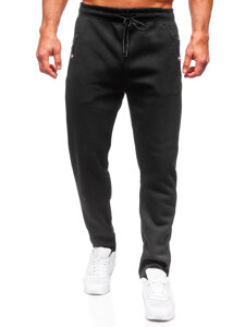 Pantalón de chándal grande para hombre negro Bolf JX6261