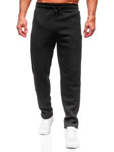 Pantalón de chándal grande para hombre negro Bolf JX9826