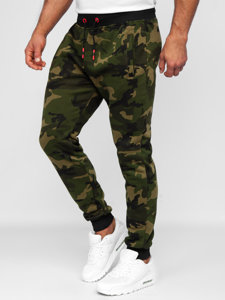 Pantalón de chándal para hombre camuflaje y caqui Bolf KZ15B