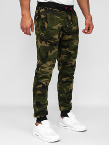 Pantalón de chándal para hombre camuflaje y caqui Bolf KZ15B