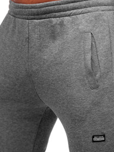 Pantalón de chándal para hombre grafito Bolf KK2231