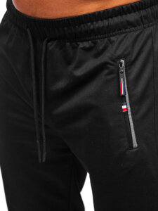 Pantalón de chándal para hombre negro Bolf JX6320