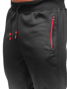 Pantalón de chándal para hombre negro Bolf K10015