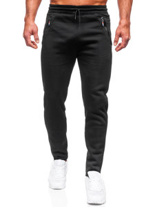 Pantalón de chándal para hombre negro Bolf YK180