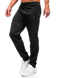 Pantalón de chándal para hombre negro Bolf YK187