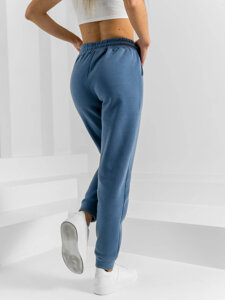 Pantalón de chándal para mujer azul Bolf HL540