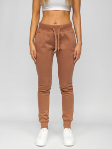 Pantalón de chándal para mujer beige Bolf CK-01