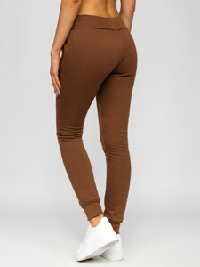 Pantalón de chándal para mujer chocolate Bolf CK-01