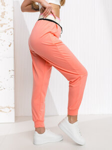 Pantalón de chándal para mujer coral Bolf YY30NM